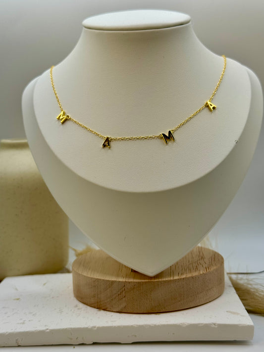 MAMA Monogram Necklace