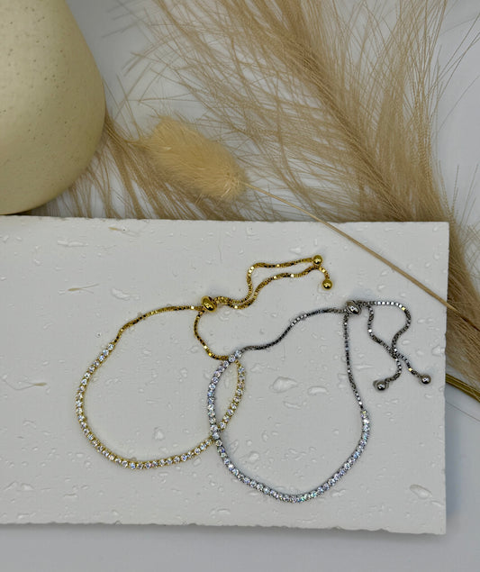 Pave Bolo Bracelet