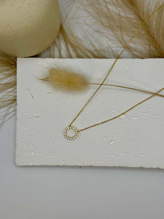 Round Pendant Necklace